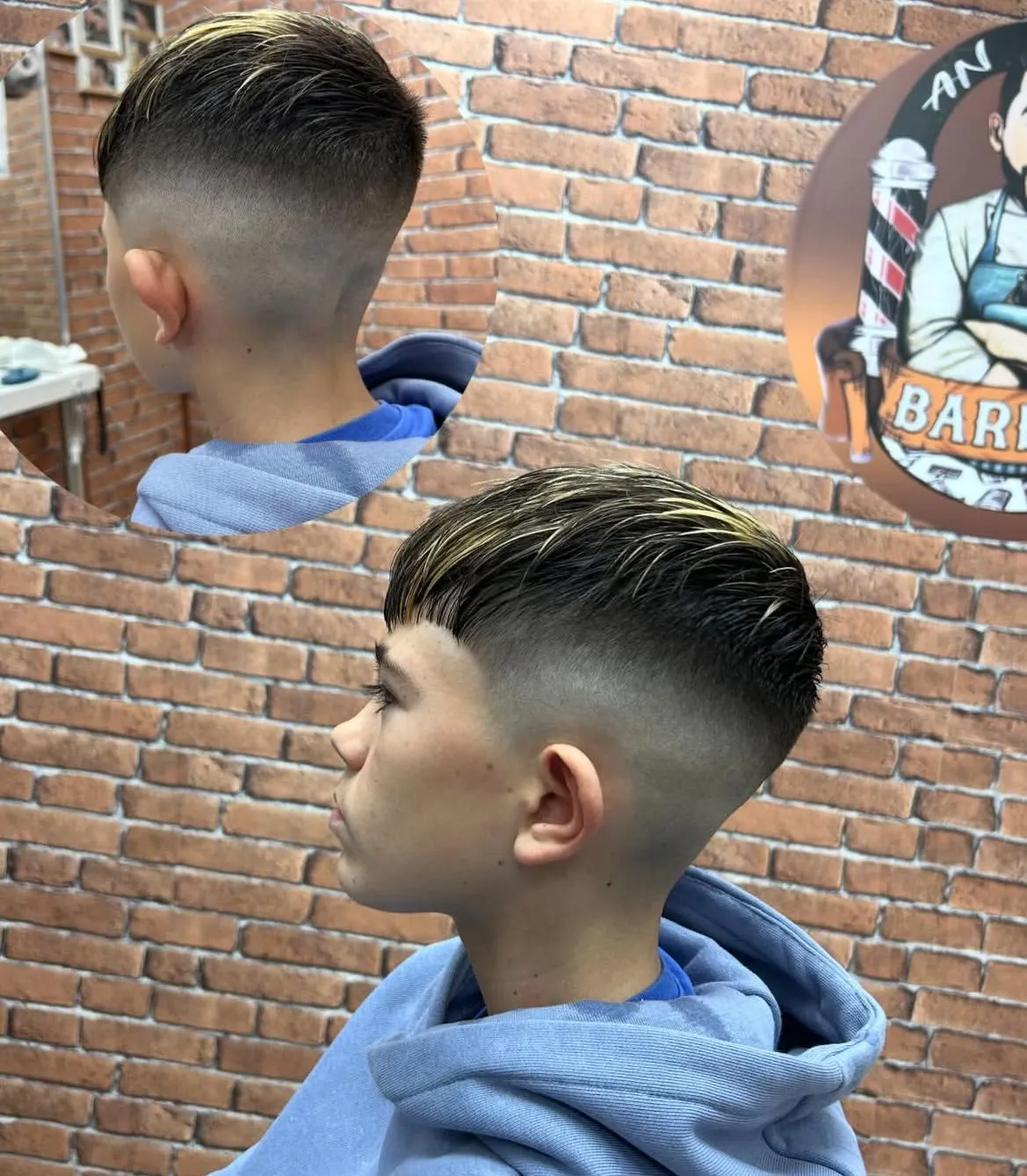 Cortes de pelo y barba profesionales realizados en Peluquería Anwar Tarragona - Servicios de barbería y peluquería
